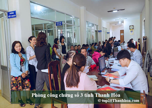 Phòng công chứng số 3 tỉnh Thanh Hóa