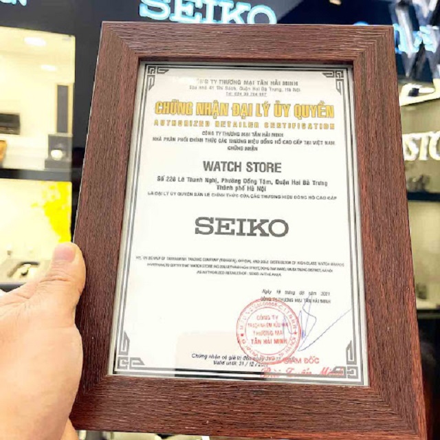 WatchStore.vn - Địa chỉ cung cấp đồng hồ nam Seiko chính hãng giá tốt