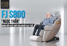 Ghế massage FJ S800 “ngọc thần” mang giấc ngủ cho người cao tuổi