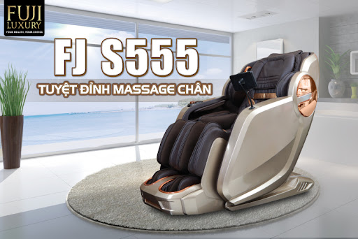 FS-S555 chiếc ghế massage tuyệt đỉnh massage chân, giảm đau mỏi cơ